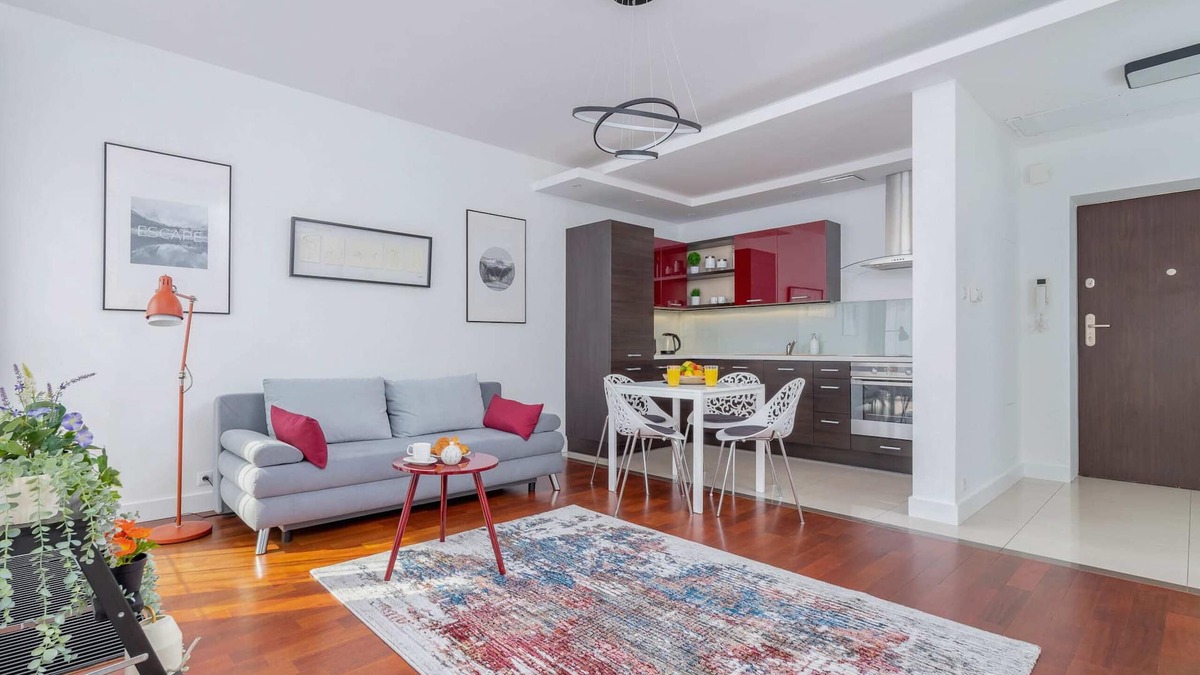 Piasek Połnoc Apartment | Łobzowska 22 | Elegant Apartment Kraków | A/C