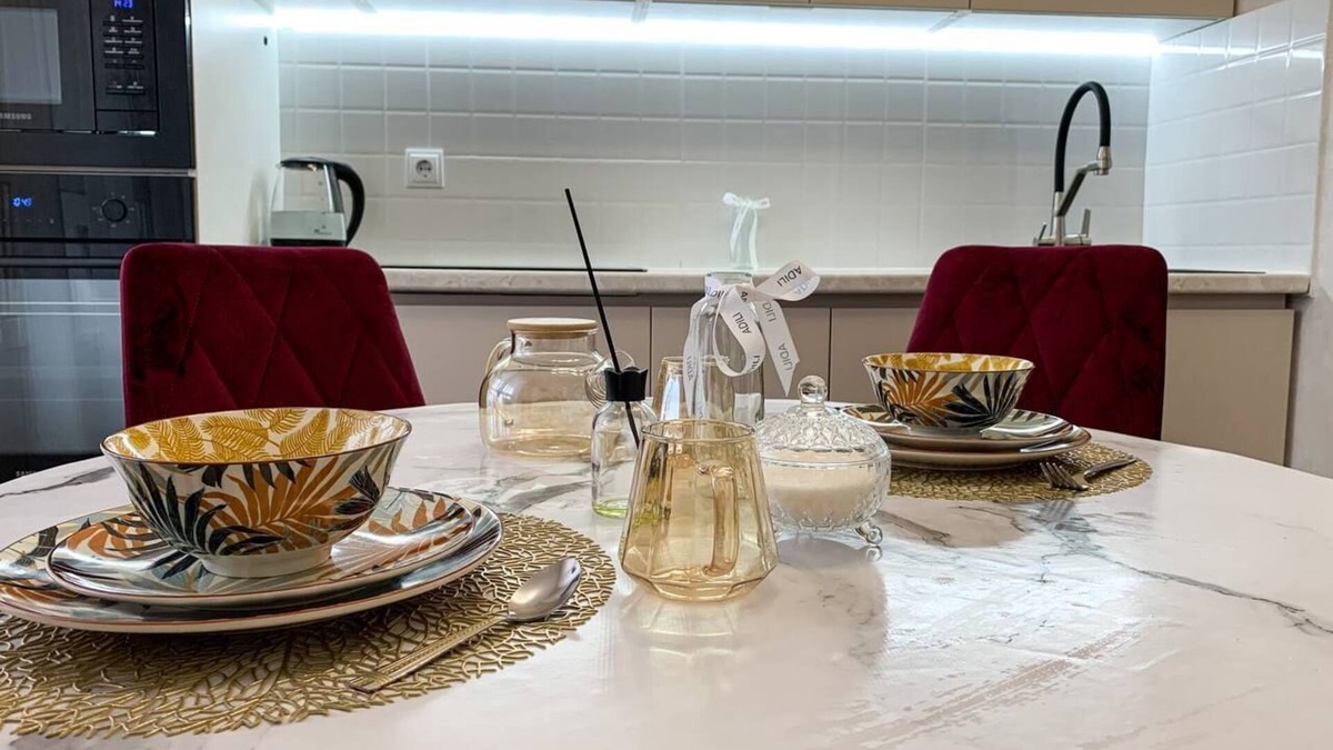 Nur-Sultan Apartment | Апартаменты с современным дизайном, с элементами нашей национальной культуры.n