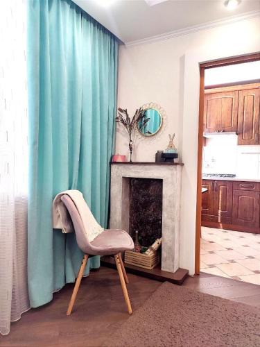 Degtyari Apartment | Бирюзовый стиль