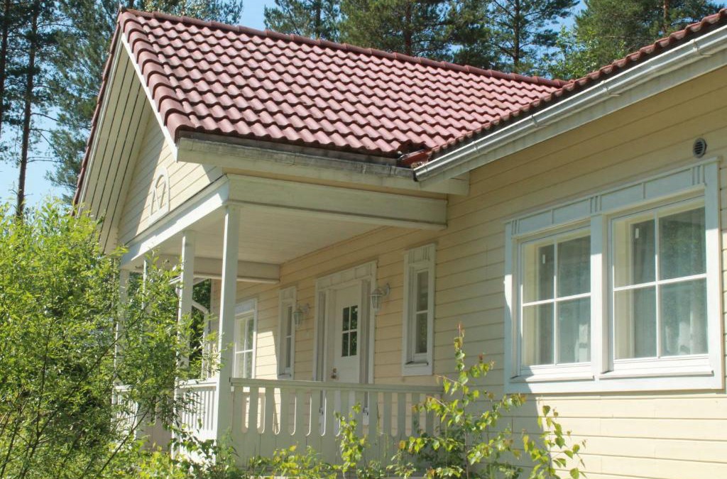 Enonkoski House | Коттедж в Финляндии, Enonkoski (желтый)