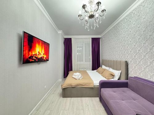 Yesil District Apartment | Уютная квартира рядом с ЭКСПО АЭРОПОРТОМ ПРЕЗИДЕНТСКАЯ БОЛЬНИЦА Венский 27 дробь 2