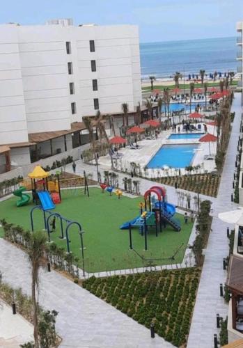 Al-Manasrah Apartment | شاليه فندقي أرضي بحديقه خاصه في منتجع بورتوسعيد
