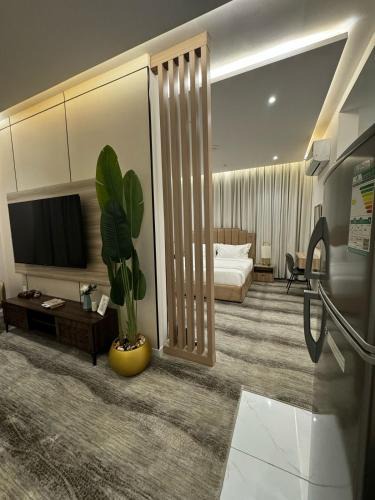 Jeddah Apartment | شقة فندقية من غرفة و صالة مع بالكونة مطلة