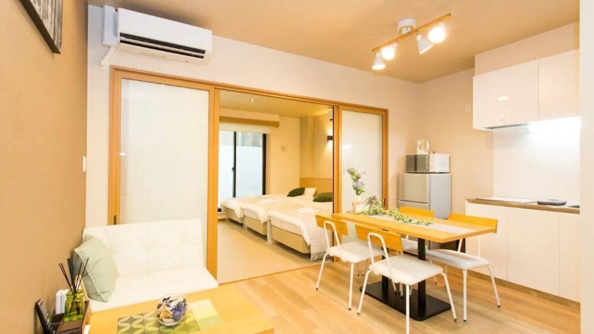 Namba House | 01Group stay CLASSE/350m walk from Namba station/280m walk from Nihonbashi station/Maximum 6 people/WIFI