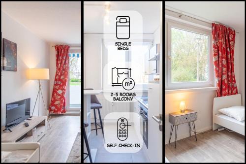 Kolonie Eichenweiler Apartment | 1-5 Zimmer Wohnungen, Einzelbetten