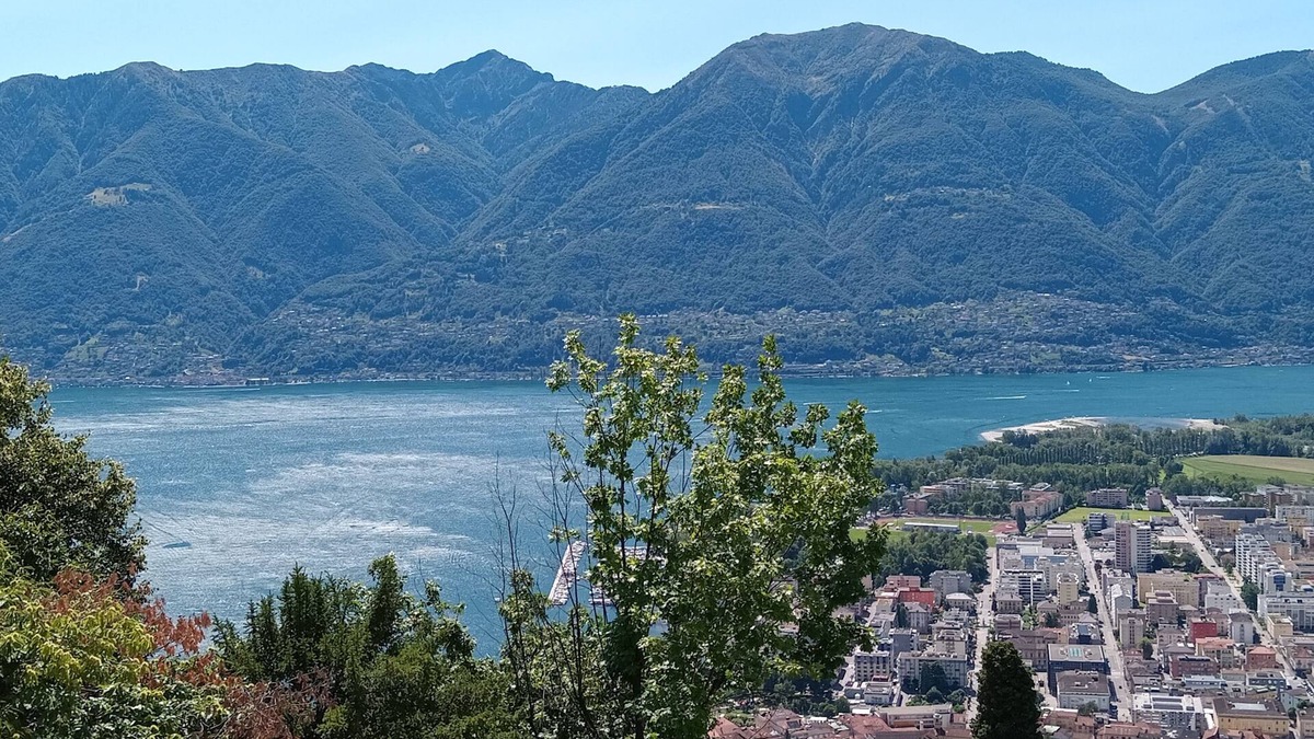 Orselina Apartment | 1-bedroom apartment with great views to Lake Maggiore and the city of Locarno