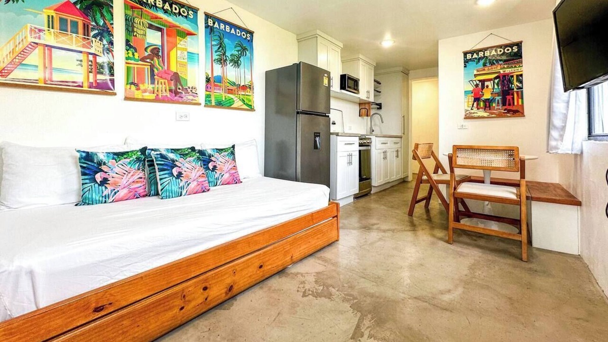 Maxwell Apartment | 1 Bedroom APT 4A, Oceanview + Pool, Near Beach | @ Paradise Point Barbados