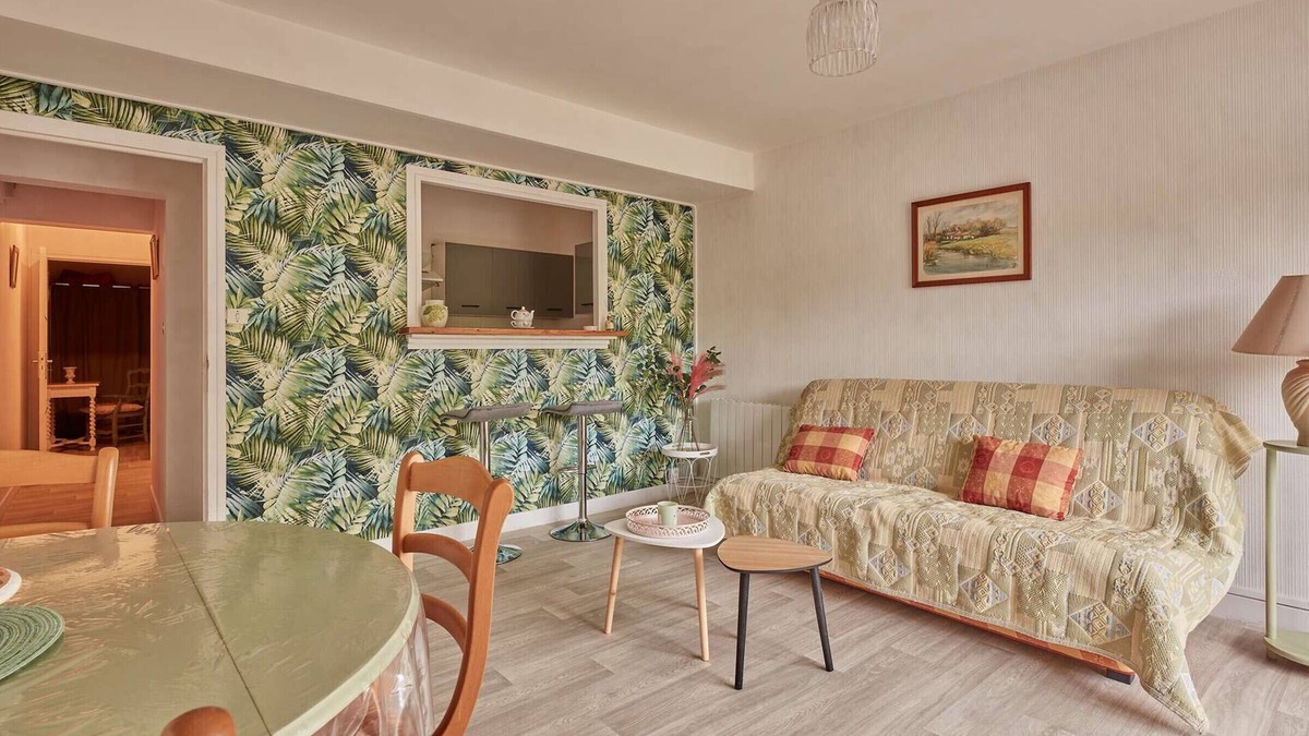 Barbotan-les-Thermes Apartment | 1-Bedroom Apartment with Balconies in Barbotan, perfect for 2