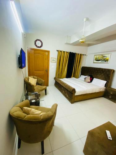 Islamabad Apartment | 1 Bedroom Studio Apartment With Separate Kitchen Islamabad-HS Apartments