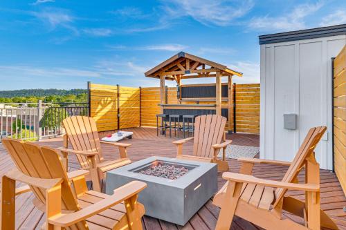 Lake City Apartment | 1 Block to Lake City Marina Condo with Rooftop Deck