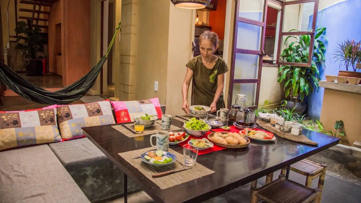 Cam An House | 1 min walk to An Bang beach - 2 bdrs private house with tropical garden