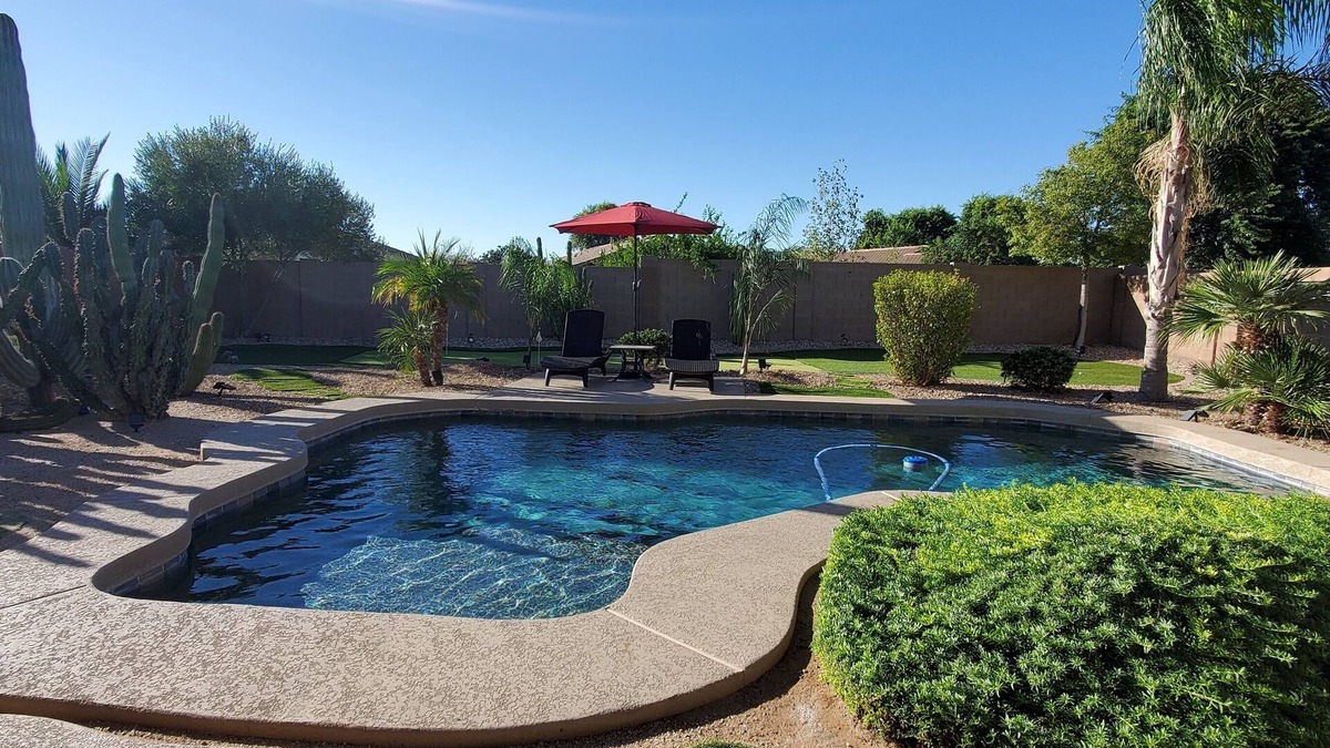 Maricopa House | 1+ Month Rental - NO CHARGE Heated Pool - Beautiful Rancher w/Amazing Backyard