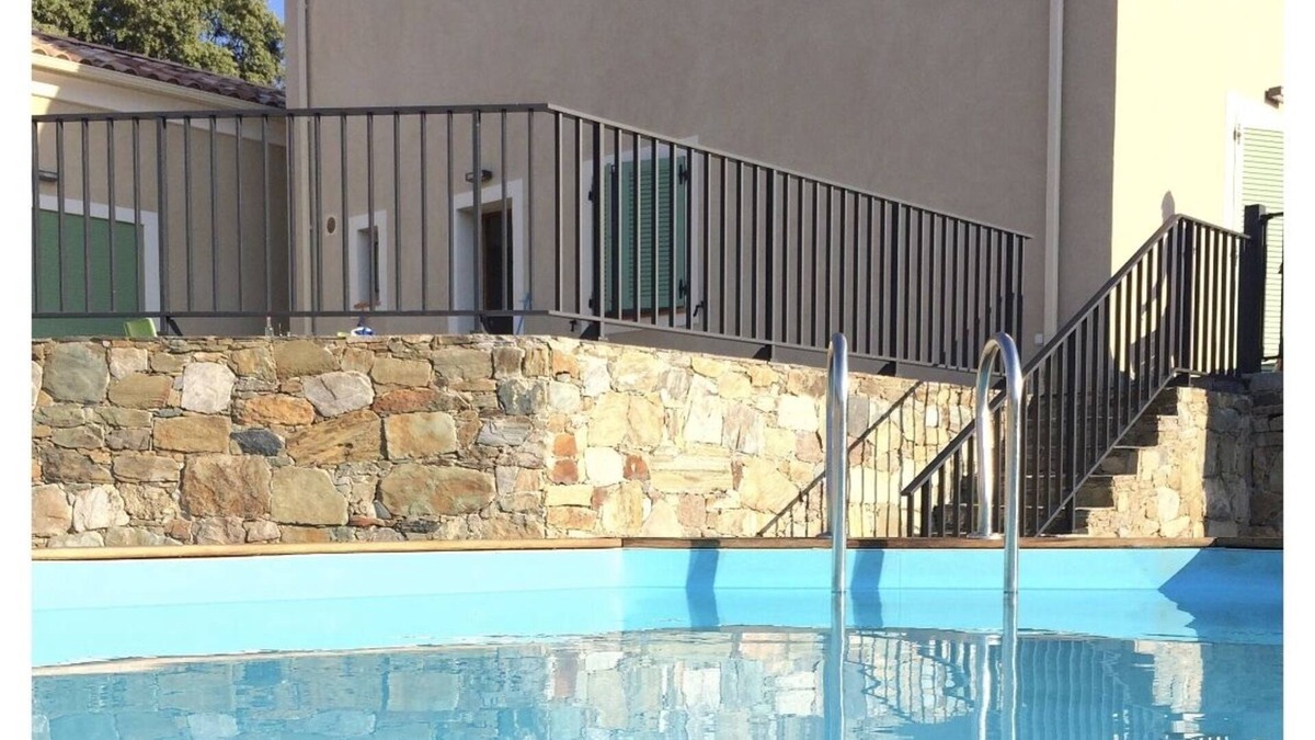 Oletta House | 10 min from the beaches of saint florent: house with private pool and garden