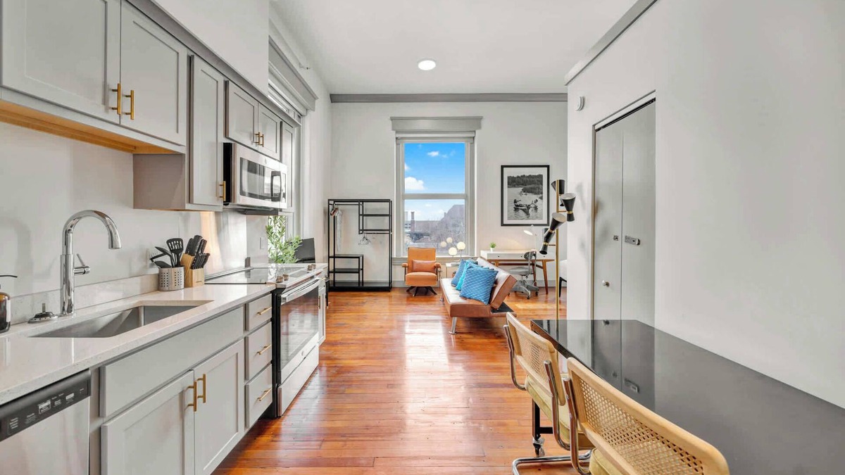 Downtown Louisville Apartment | 10-Unit Cozy Loft w Free Parking | Med District