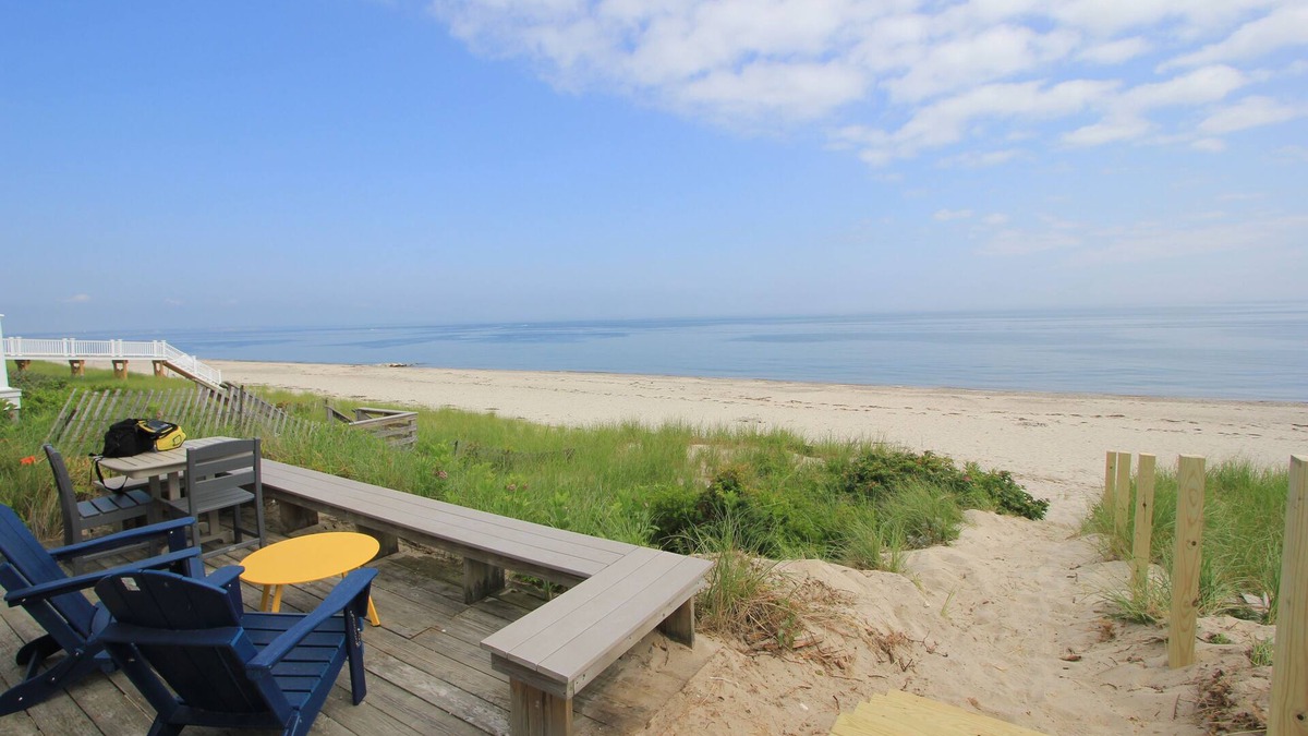 East Sandwich Cottage | 101 North Shore Blvd- 2 Cottages! Beachfront, stunning views, great for families