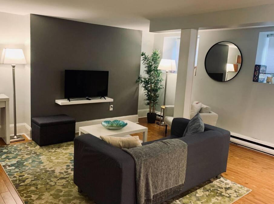 Downtown Halifax Apartment | 107 Quaint Work From Home Ready Suite in Historic Area