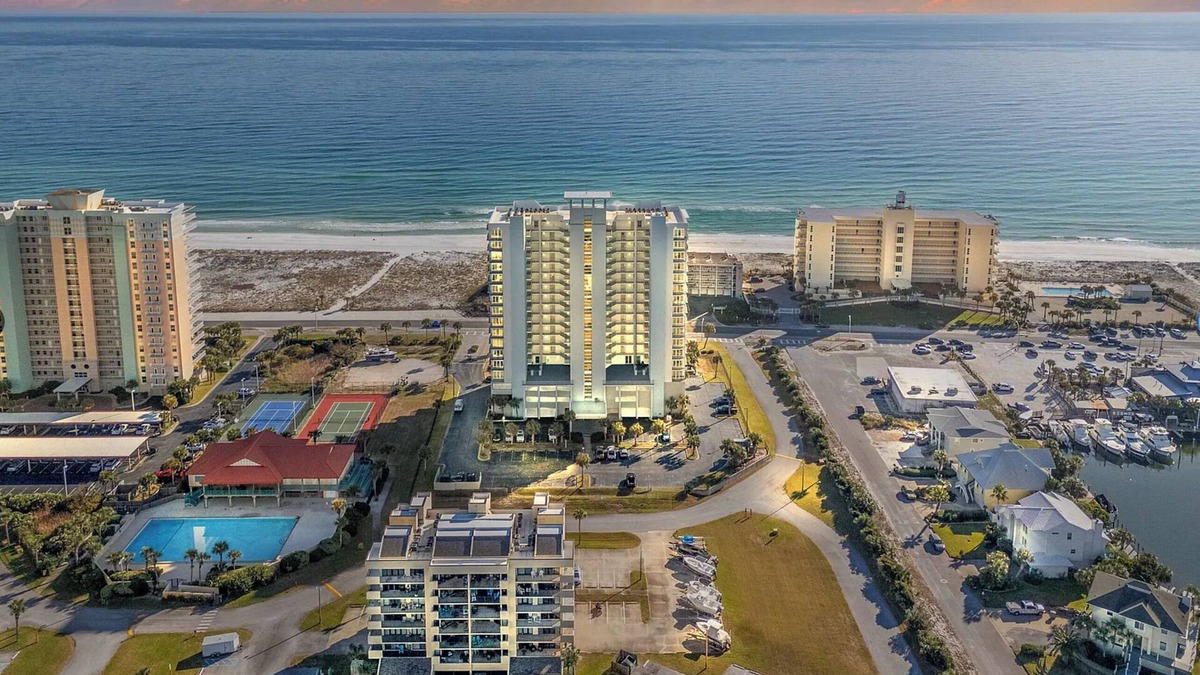 Pensacola Beach Condo | 10th Floor Sweeping Views of the Gulf. Steps from Beach Access.