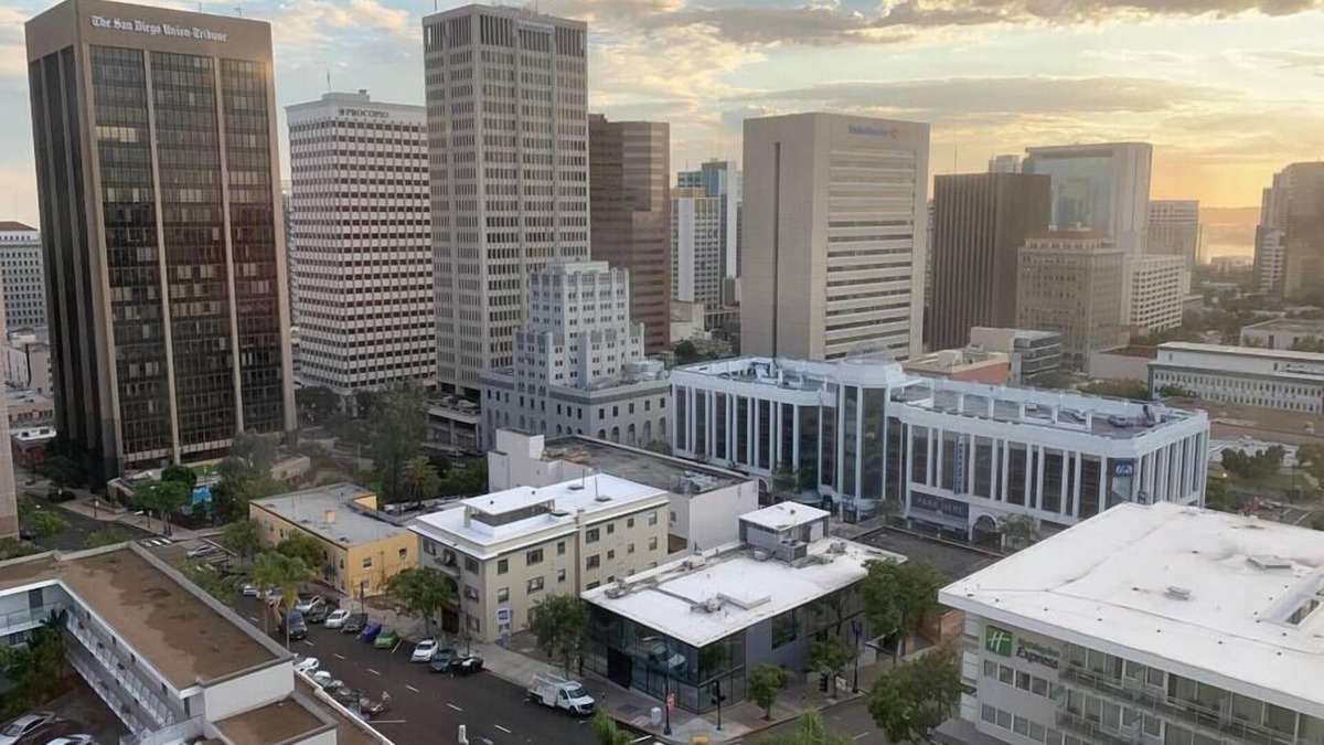 Cortez Hill Condo | 10th floor views in the Heart of San Diego