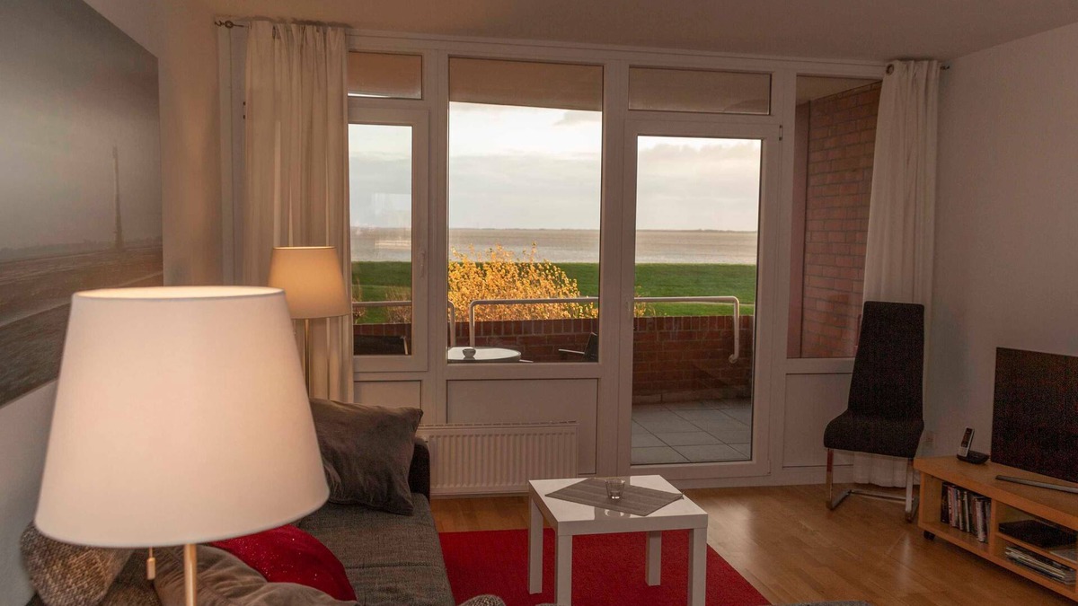 Innenhafen Apartment | 129 Südstrand Nordsee FEWO - 129 Living on the south beach with sea views