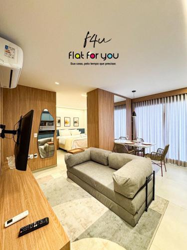 Setor Bueno Apartment | #1401S# Flat decorado e completo no Setor Bueno