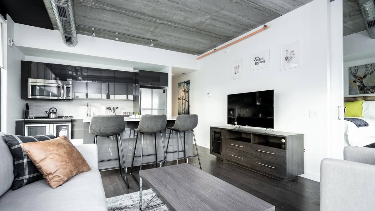 Downtown Winnipeg Condo | (1408)Glasshouse+ Modern 2 Bed2 Bath(311)