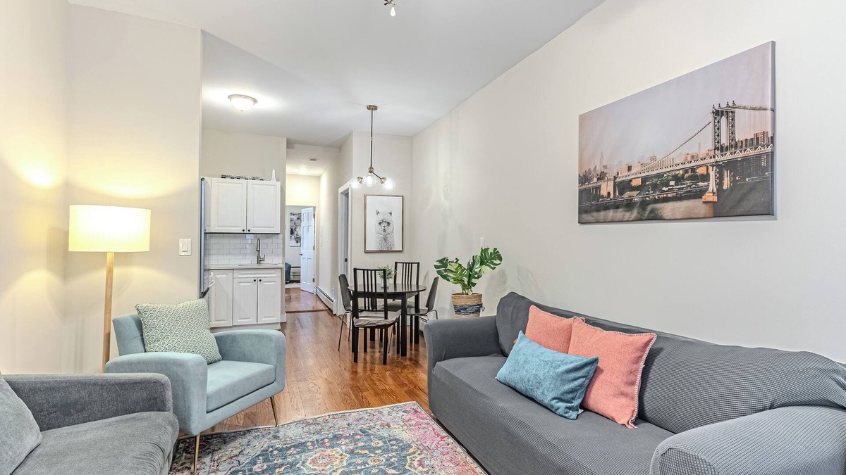 West New York Apartment | 15 Min to NYC 2 Bedroom Apartment