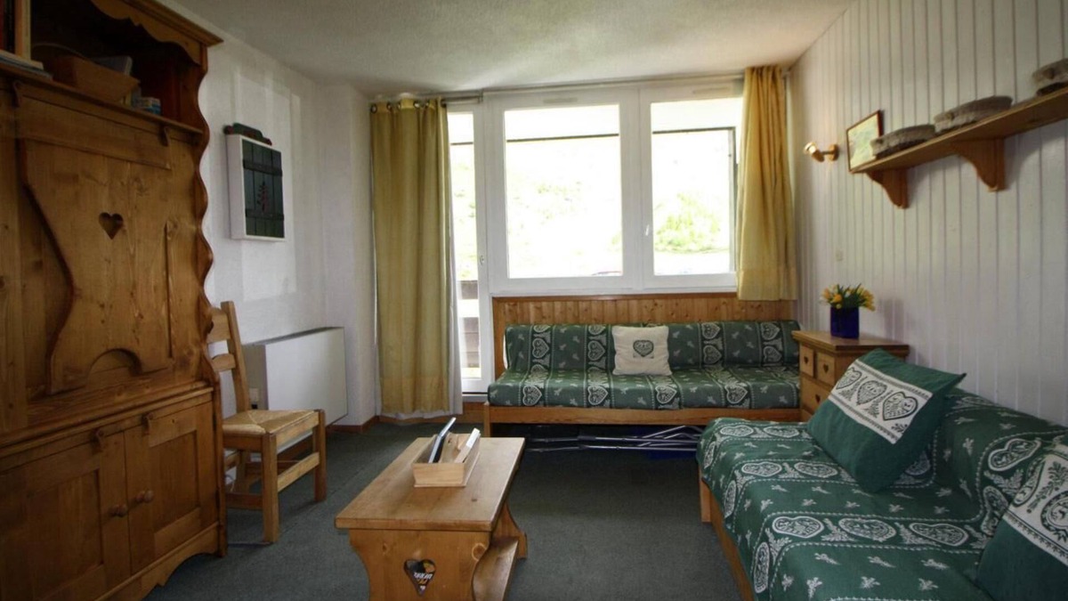 Le Lavachet Apartment | 150m from ski lifts, Ground floor, balcony, tv, ski locker, 24m², Tignes