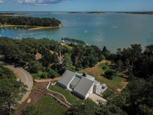 South Orleans House | 15526 - Luxurious Waterfront Home with Incredible Entertainment Space Secluded on Pleasant Bay