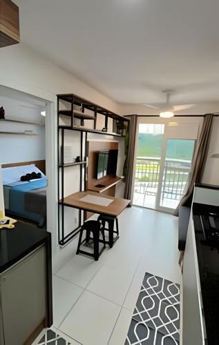 Panamby Apartment | 1710B Est Joao dias - Villa Blue Tree - Apartamento com varanda com Vista Ponte Laguna