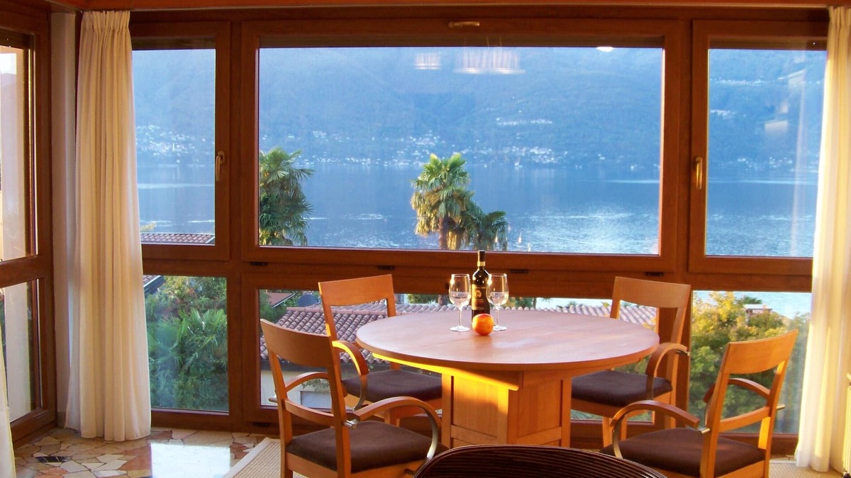 Villaggio Belmonte Apartment | 180 ° panoramic lake view - 3 rooms Apartment Lago Maggiore balcony pool beach tennis WiFi