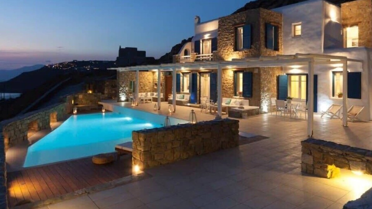 Agios Stefanos Other | 180 ° View PRIVATE Pool Villa Choulakia to enjoy SUN kissing SEA