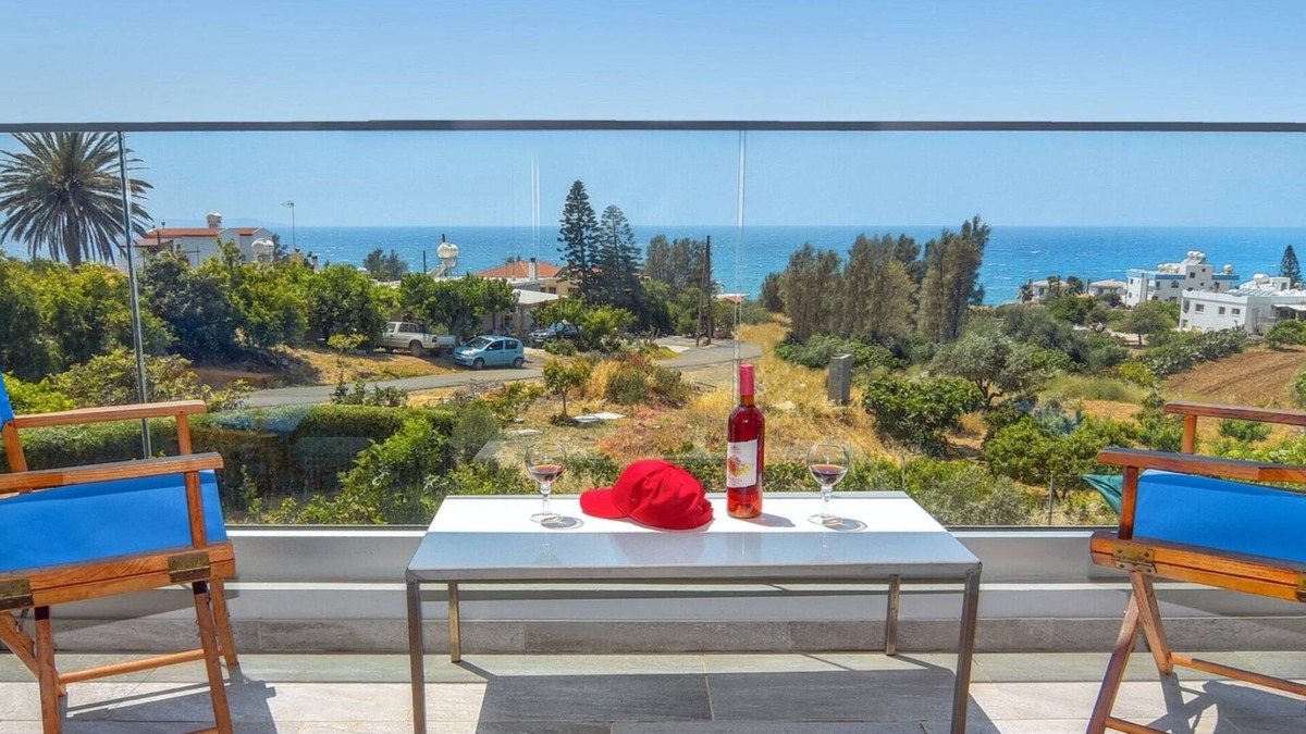 Pomos Villa | 180 degrees views, Modern villa Quiet area