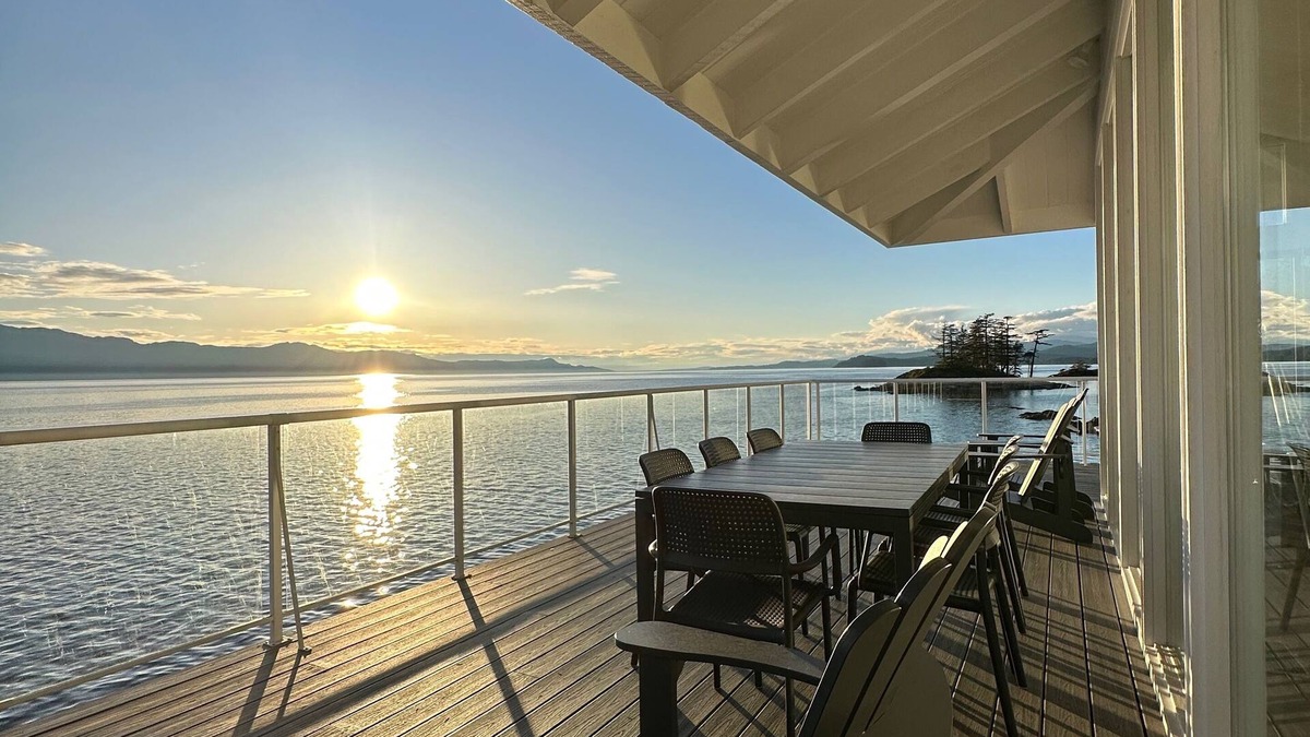 Halfmoon Bay House | 180° Ocean Views: Chef's Kitchen, Hot tub on 6.3 private acres of forest.