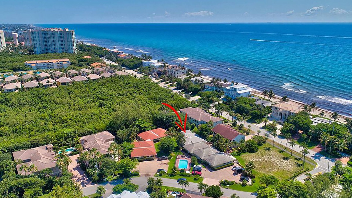 Highland Beach Villa | 19-2: Steps to Highland Beach, Pool, Private Patio