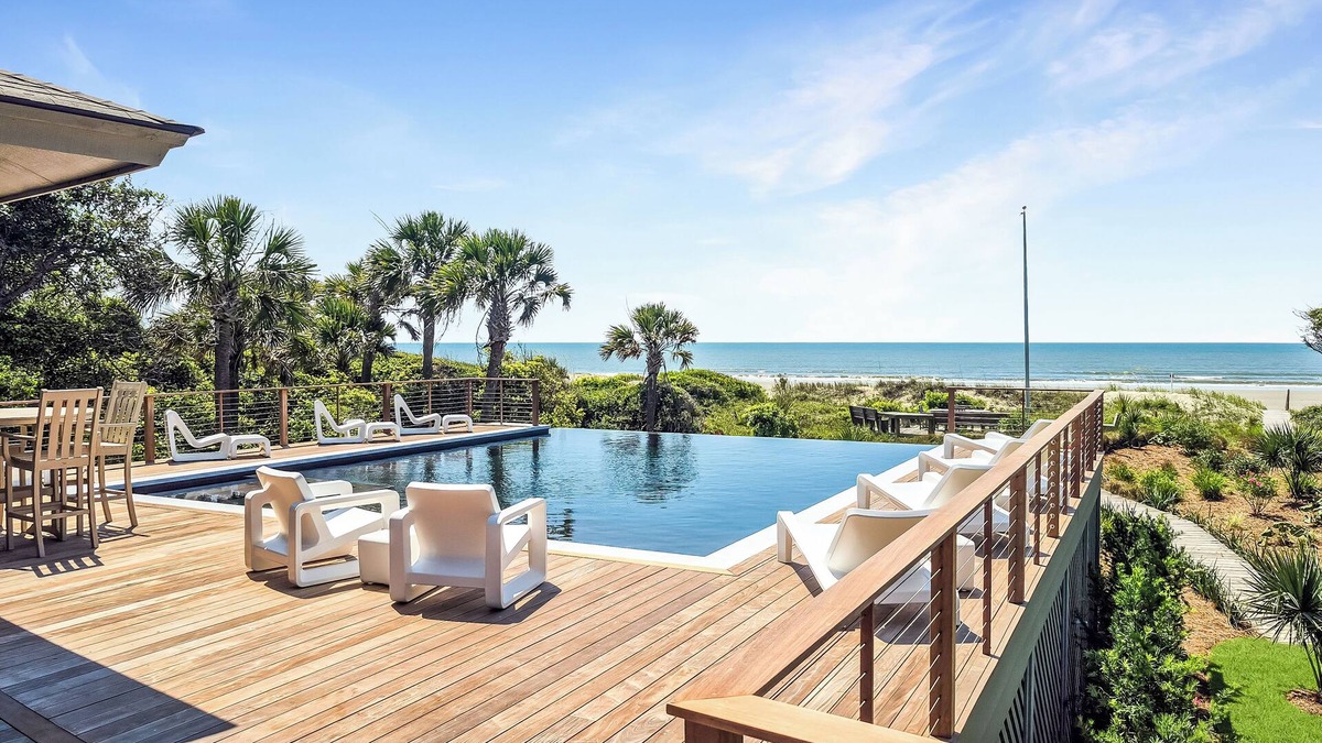 West Beach House | 19 Eugenia: Oceanfront, 6BR Fully Renovated Home, Credit for Bikes/Beach Gear