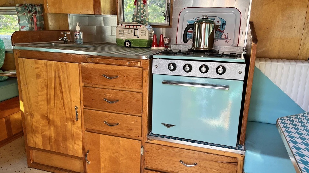 Weed House | 1961 Shasta Airflyte Camper Trailer