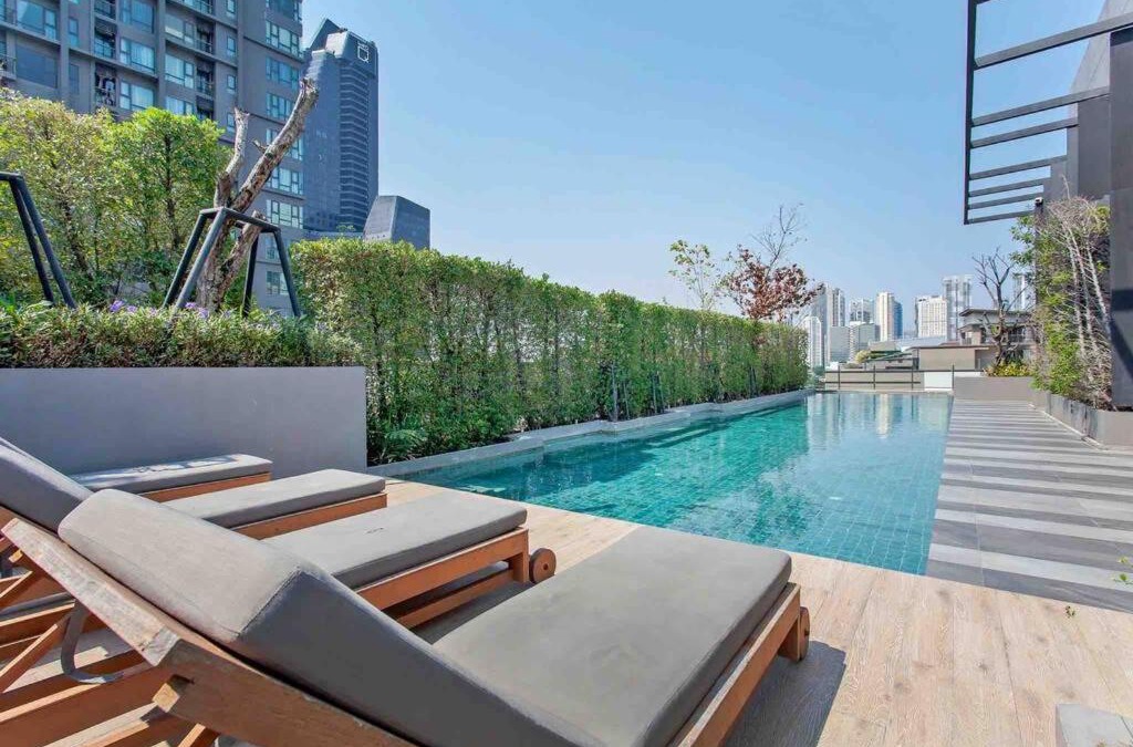 Khlong Toei Apartment | 1Bedroom NearBts 2Beds Checkin24h Pool Gym Fastwifi