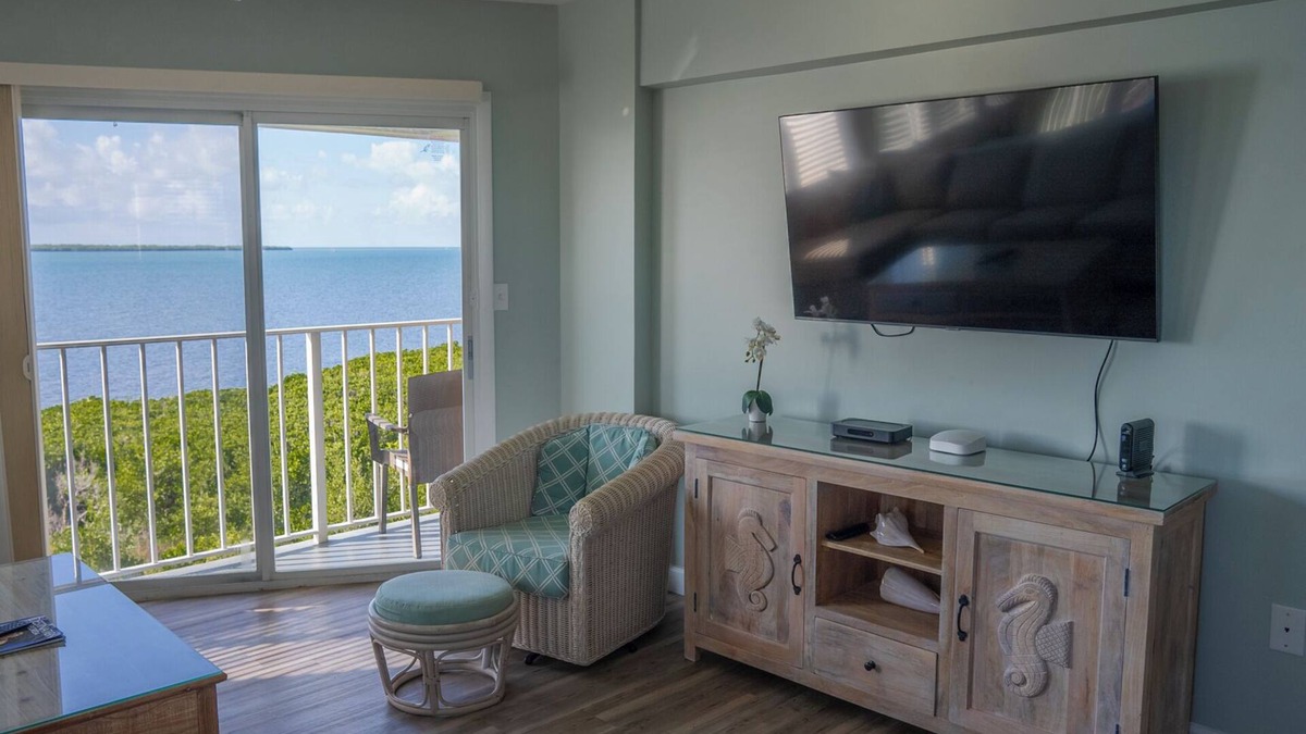 Tavernier Condo | 1BR Condo w/Partial Ocean View, Pool & Tennis