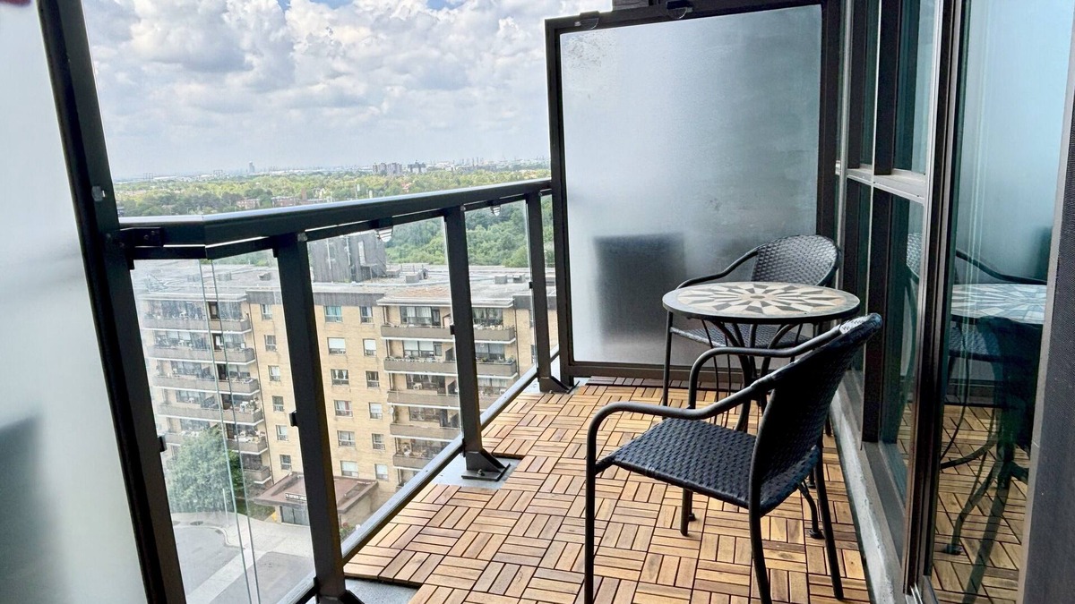Rexdale Condo | 1BR+Den Near YYZ with Workspace