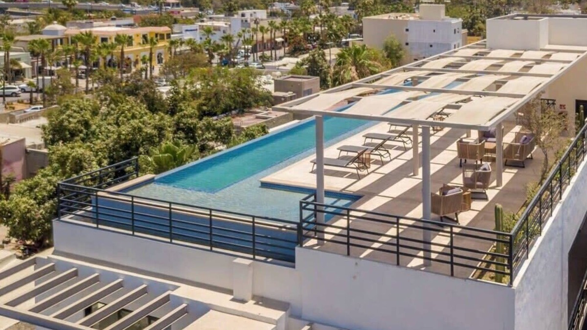 Downtown San Jose del Cabo Apartment | 1BR Rooftop & Pool in Cardinal