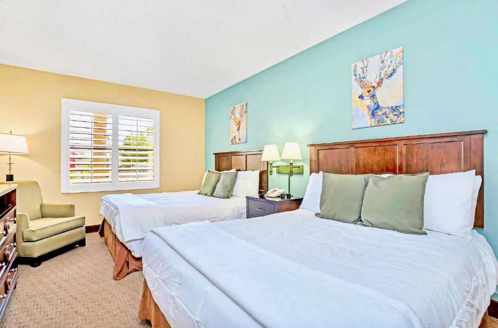 Florida Central Atlantic Coast Apartment | 1BR w Two Queen Beds - Near Disney