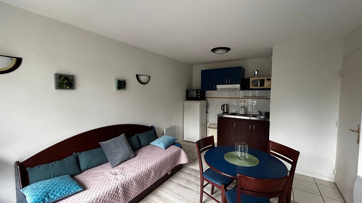 La Roche-Posay Apartment | 1BR with Pool, 200m from Thermes