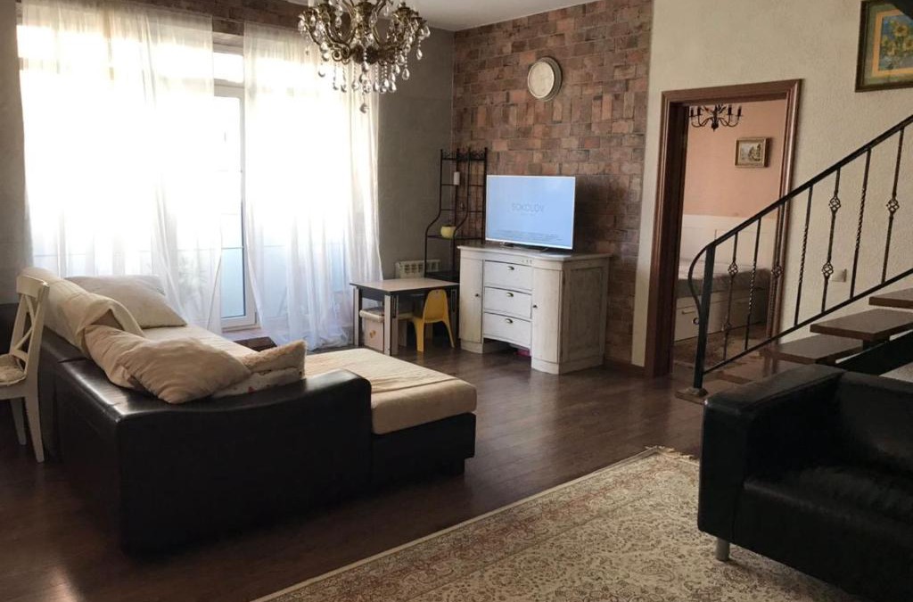 Dmitrov Apartment | 2-этажная квартира в стиле Лофт-прованс 130 кв.м