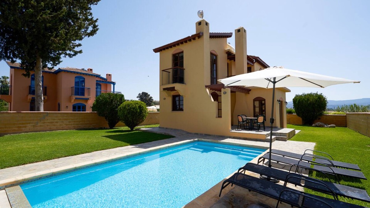 Polis Villa | 2 bdr Villa With Private Pool, on the Beach