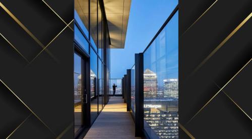 Canary Wharf Apartment | 2 Bedrm Apartment Wrap Balcony Spa Gym Pool Sauna
