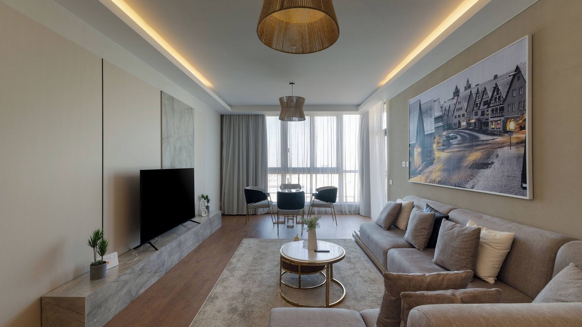 6th of October City Apartment | 2-bedroom apartment in aeon towers-6th october with AC, WiFi 703