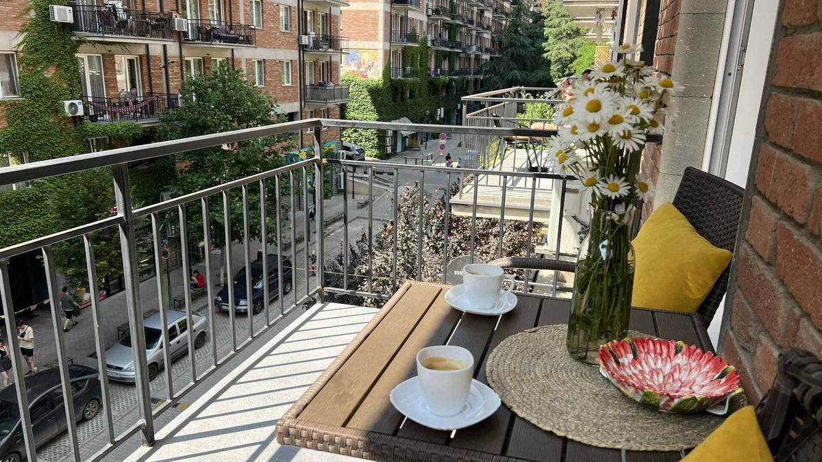 Saburtalo Apartment | 2-Bedroom Apartment at Jikia Green Complex-Central Tbilisi