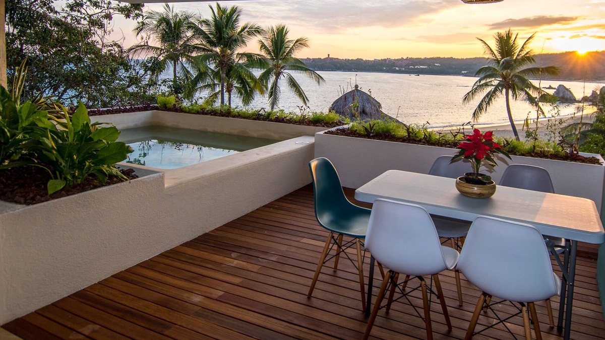 Santa Maria Huatulco Condo | 2 Bedroom Beachfront Residence + Panoramic Views