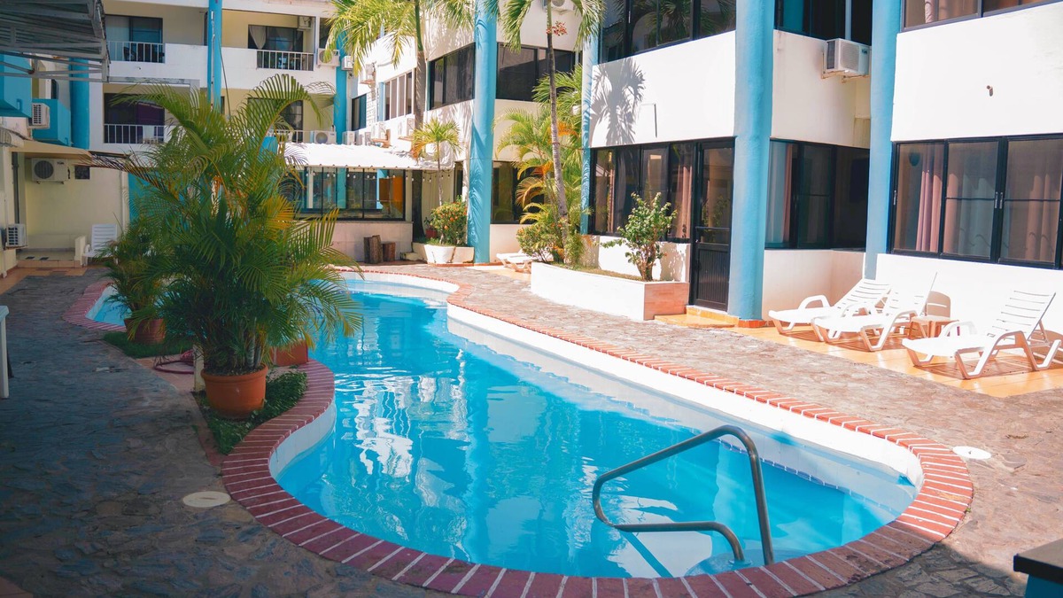 Villas Ana Maria Apartment | 2 Bedroom Condo in Central Sosua: Pool, 24hr Security, Walk to Beach!