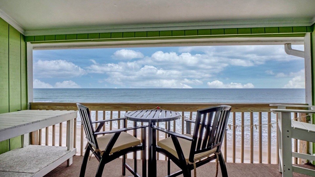 Surf City Condo | 2 Bedroom Oceanfront Condo with Beautiful Views
